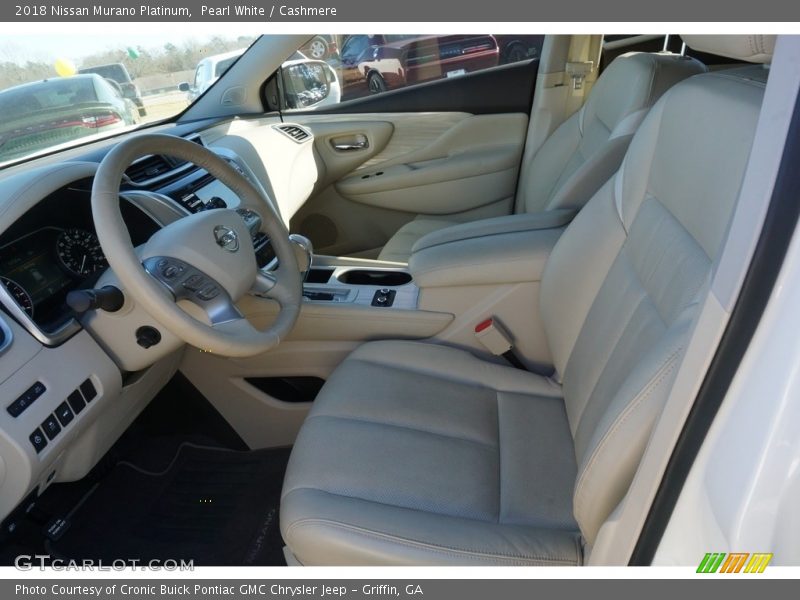 Pearl White / Cashmere 2018 Nissan Murano Platinum