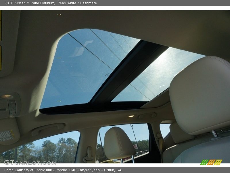 Pearl White / Cashmere 2018 Nissan Murano Platinum
