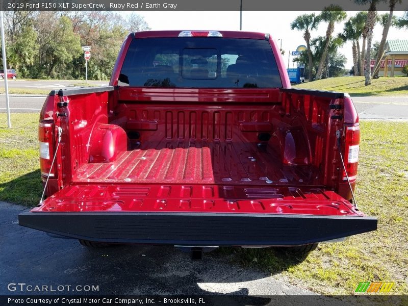 Ruby Red / Earth Gray 2019 Ford F150 XLT SuperCrew