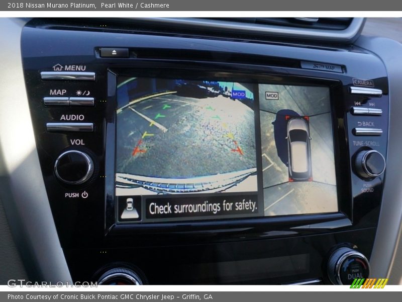 Pearl White / Cashmere 2018 Nissan Murano Platinum