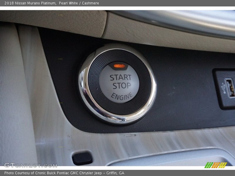 Pearl White / Cashmere 2018 Nissan Murano Platinum