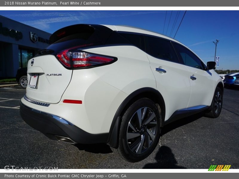 Pearl White / Cashmere 2018 Nissan Murano Platinum