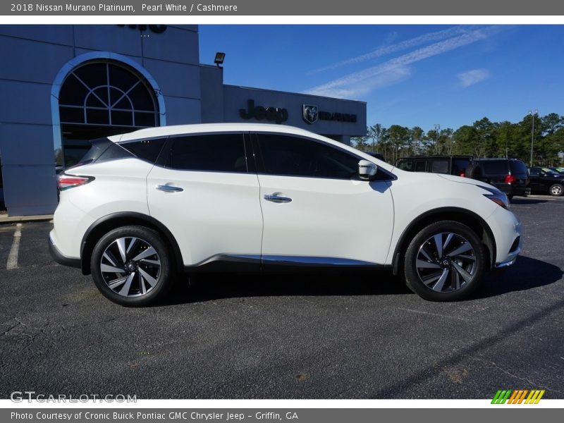 Pearl White / Cashmere 2018 Nissan Murano Platinum