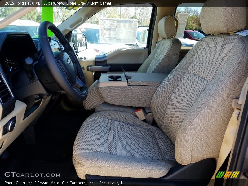Front Seat of 2019 F150 XLT SuperCrew