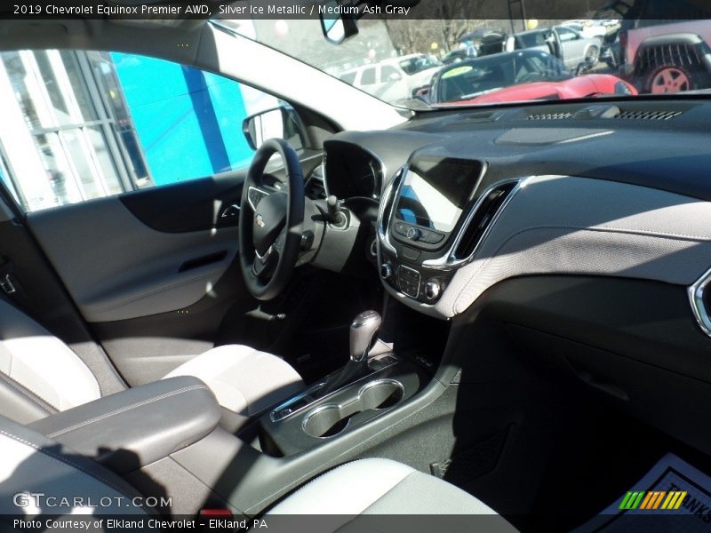 Silver Ice Metallic / Medium Ash Gray 2019 Chevrolet Equinox Premier AWD