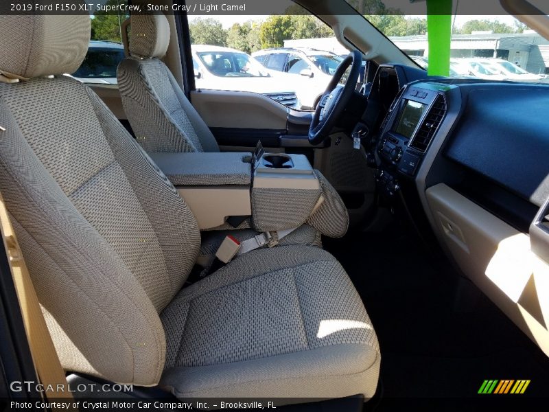 Front Seat of 2019 F150 XLT SuperCrew