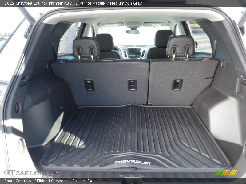 Silver Ice Metallic / Medium Ash Gray 2019 Chevrolet Equinox Premier AWD