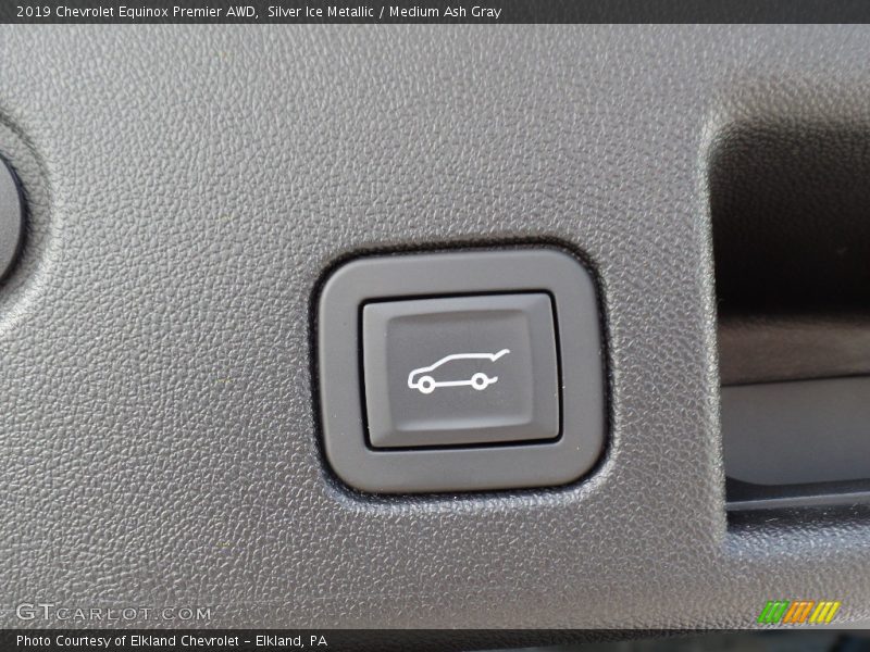 Silver Ice Metallic / Medium Ash Gray 2019 Chevrolet Equinox Premier AWD