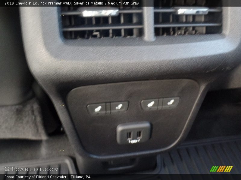 Silver Ice Metallic / Medium Ash Gray 2019 Chevrolet Equinox Premier AWD