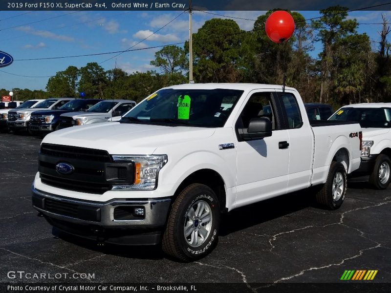  2019 F150 XL SuperCab 4x4 Oxford White