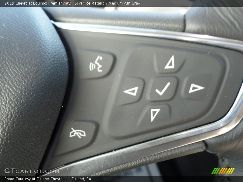 Silver Ice Metallic / Medium Ash Gray 2019 Chevrolet Equinox Premier AWD
