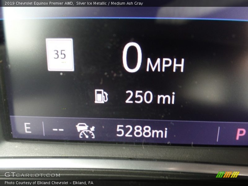 Silver Ice Metallic / Medium Ash Gray 2019 Chevrolet Equinox Premier AWD