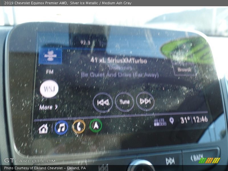 Silver Ice Metallic / Medium Ash Gray 2019 Chevrolet Equinox Premier AWD