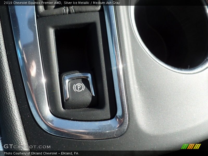 Silver Ice Metallic / Medium Ash Gray 2019 Chevrolet Equinox Premier AWD