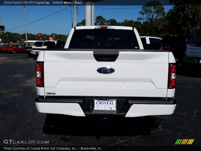Oxford White / Black 2019 Ford F150 STX SuperCab