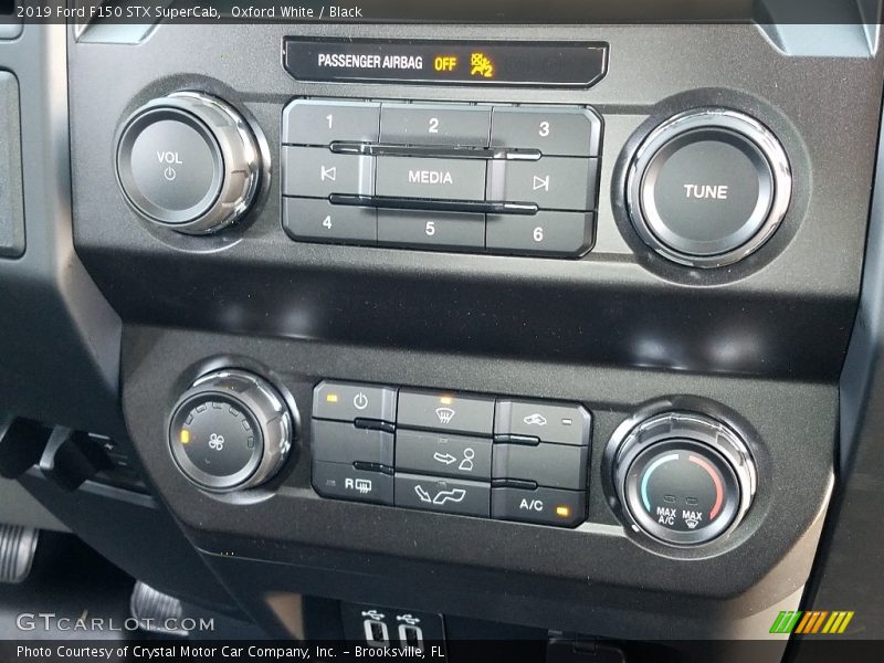 Oxford White / Black 2019 Ford F150 STX SuperCab