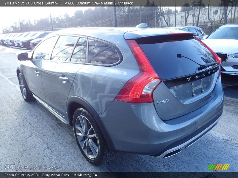 Osmium Grey Metallic / Off Black 2018 Volvo V60 Cross Country T5 AWD