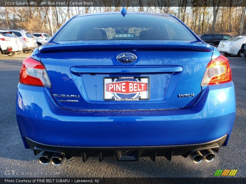 WR Blue Pearl / Carbon Black 2019 Subaru WRX