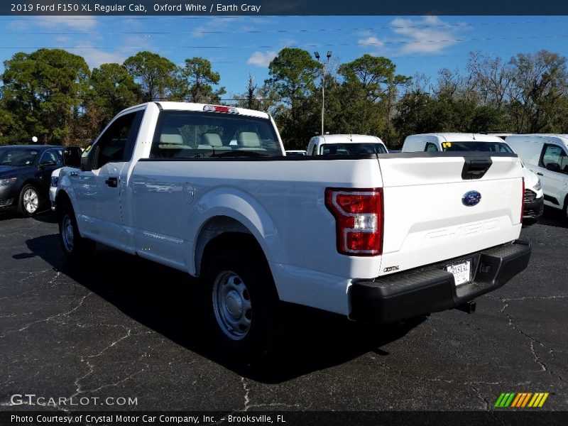 Oxford White / Earth Gray 2019 Ford F150 XL Regular Cab