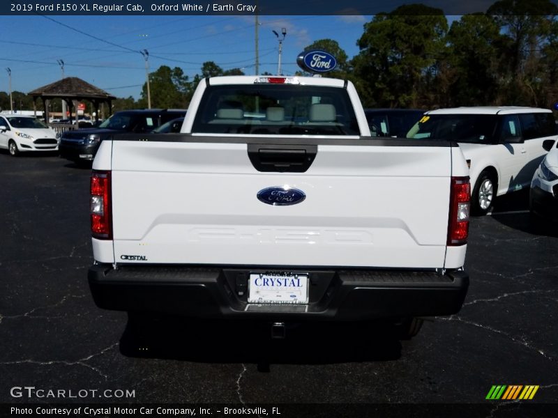 Oxford White / Earth Gray 2019 Ford F150 XL Regular Cab