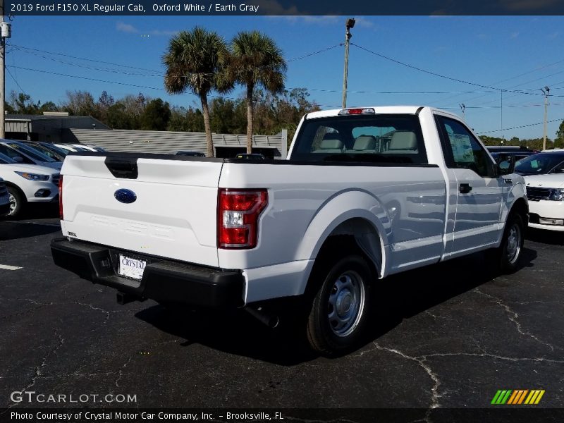 Oxford White / Earth Gray 2019 Ford F150 XL Regular Cab