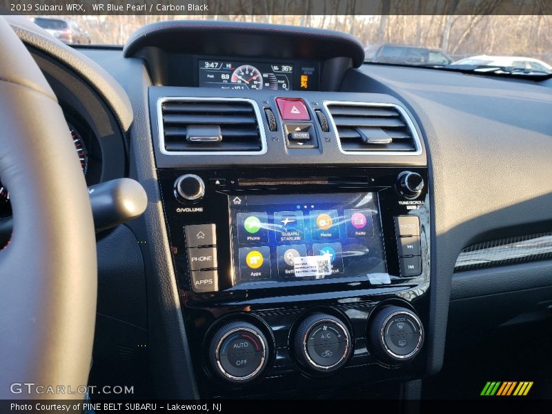 WR Blue Pearl / Carbon Black 2019 Subaru WRX