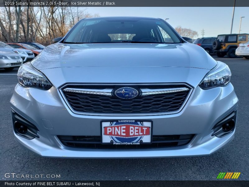 Ice Silver Metallic / Black 2019 Subaru Impreza 2.0i 5-Door