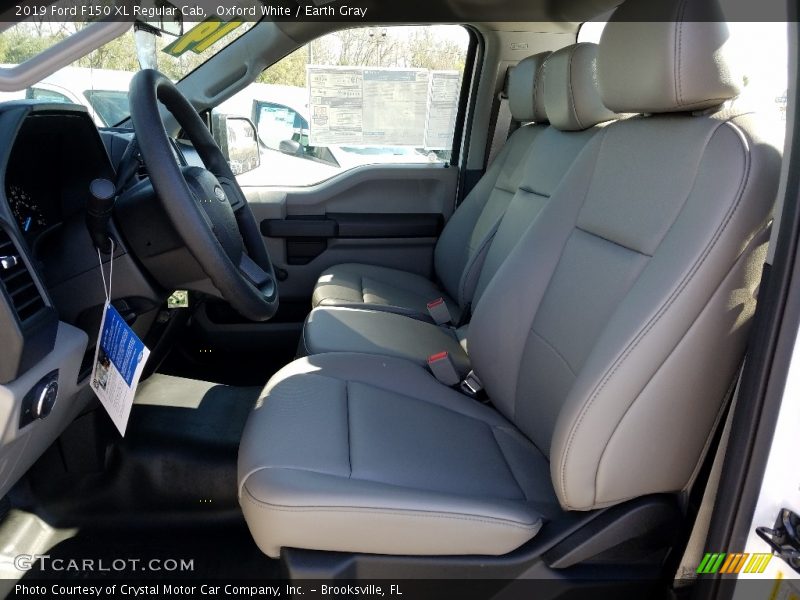 Front Seat of 2019 F150 XL Regular Cab