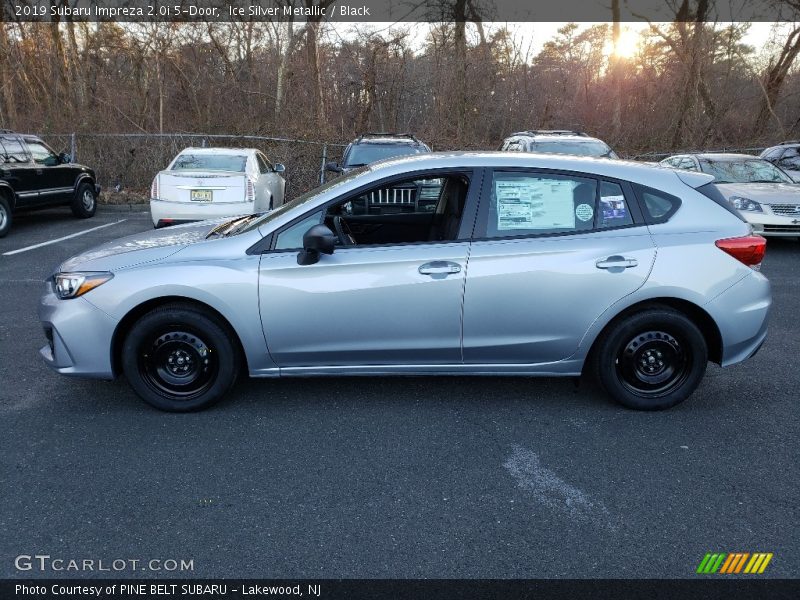 Ice Silver Metallic / Black 2019 Subaru Impreza 2.0i 5-Door