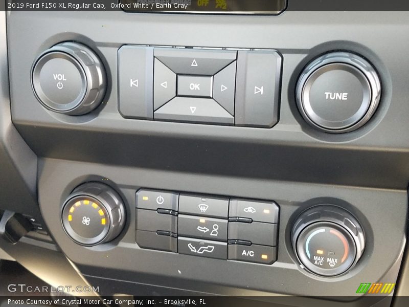 Controls of 2019 F150 XL Regular Cab