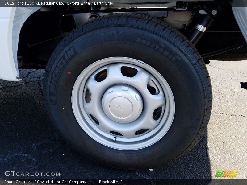 Oxford White / Earth Gray 2019 Ford F150 XL Regular Cab