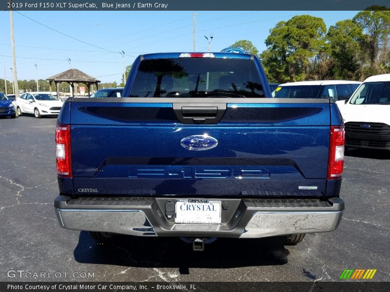 Blue Jeans / Earth Gray 2019 Ford F150 XLT SuperCab