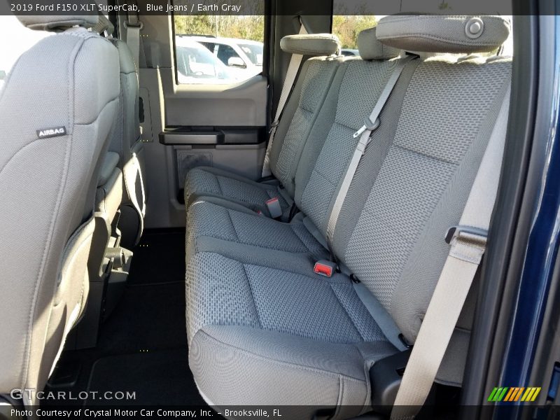 Rear Seat of 2019 F150 XLT SuperCab