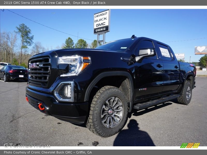 Onyx Black / Jet Black 2019 GMC Sierra 1500 AT4 Crew Cab 4WD