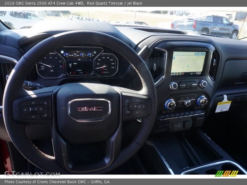 Red Quartz Tintcoat / Jet Black 2019 GMC Sierra 1500 AT4 Crew Cab 4WD