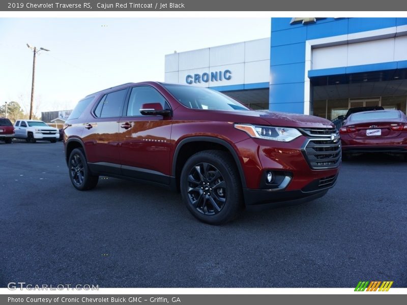 Cajun Red Tintcoat / Jet Black 2019 Chevrolet Traverse RS