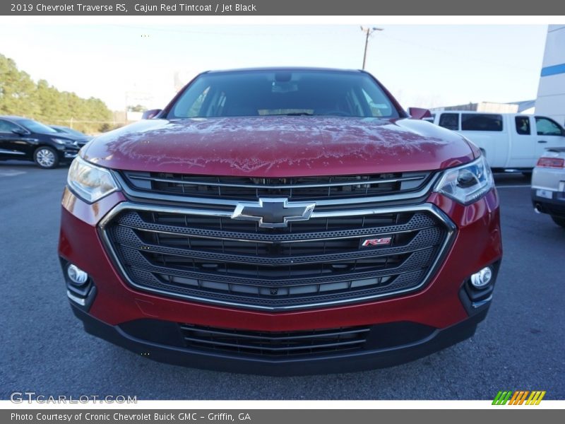 Cajun Red Tintcoat / Jet Black 2019 Chevrolet Traverse RS