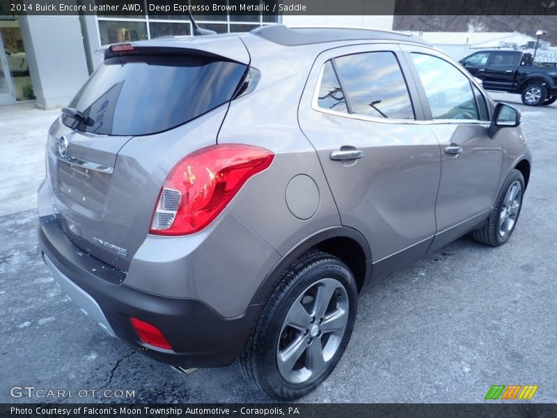 Deep Espresso Brown Metallic / Saddle 2014 Buick Encore Leather AWD