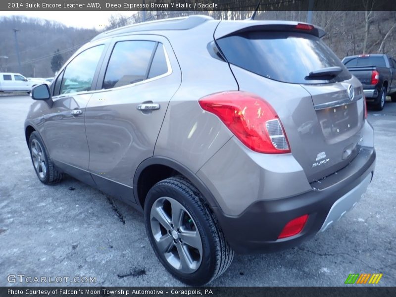 Deep Espresso Brown Metallic / Saddle 2014 Buick Encore Leather AWD