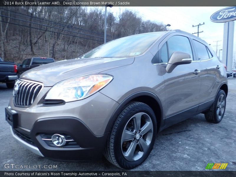 Deep Espresso Brown Metallic / Saddle 2014 Buick Encore Leather AWD