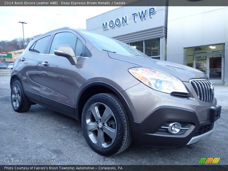 Deep Espresso Brown Metallic / Saddle 2014 Buick Encore Leather AWD