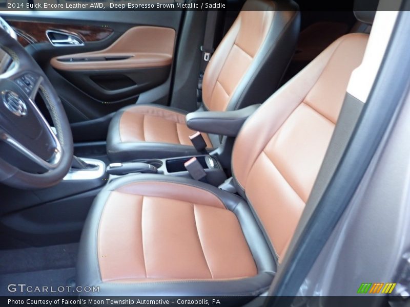 Deep Espresso Brown Metallic / Saddle 2014 Buick Encore Leather AWD