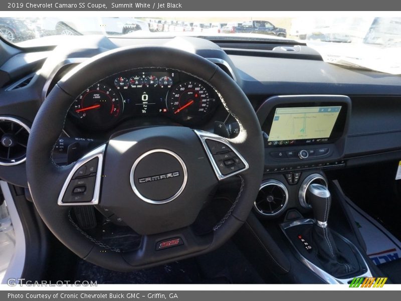 Summit White / Jet Black 2019 Chevrolet Camaro SS Coupe