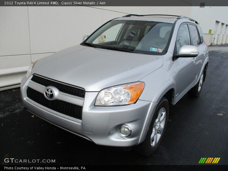 Classic Silver Metallic / Ash 2012 Toyota RAV4 Limited 4WD