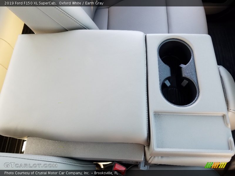 Oxford White / Earth Gray 2019 Ford F150 XL SuperCab
