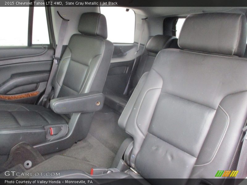 Slate Gray Metallic / Jet Black 2015 Chevrolet Tahoe LTZ 4WD
