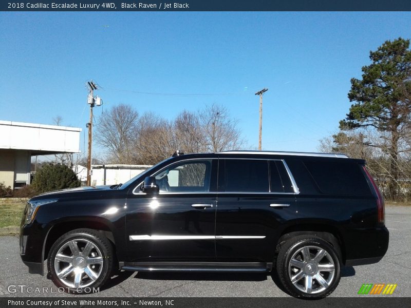 Black Raven / Jet Black 2018 Cadillac Escalade Luxury 4WD