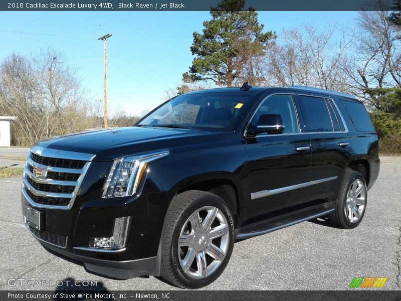 Black Raven / Jet Black 2018 Cadillac Escalade Luxury 4WD
