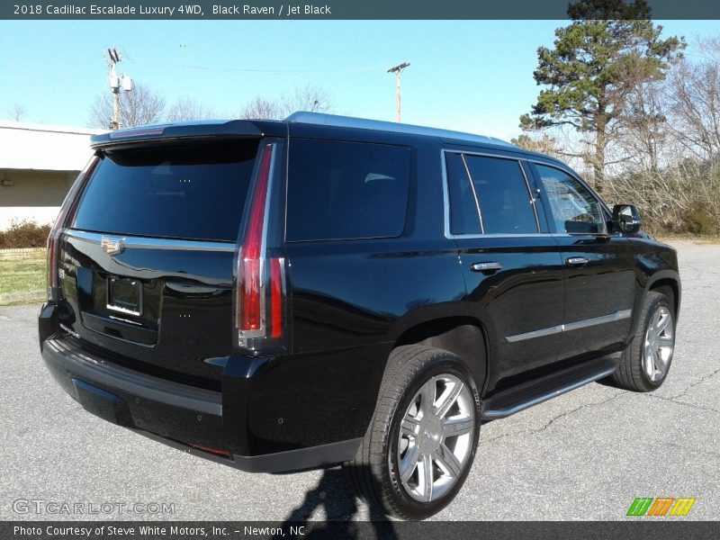 Black Raven / Jet Black 2018 Cadillac Escalade Luxury 4WD