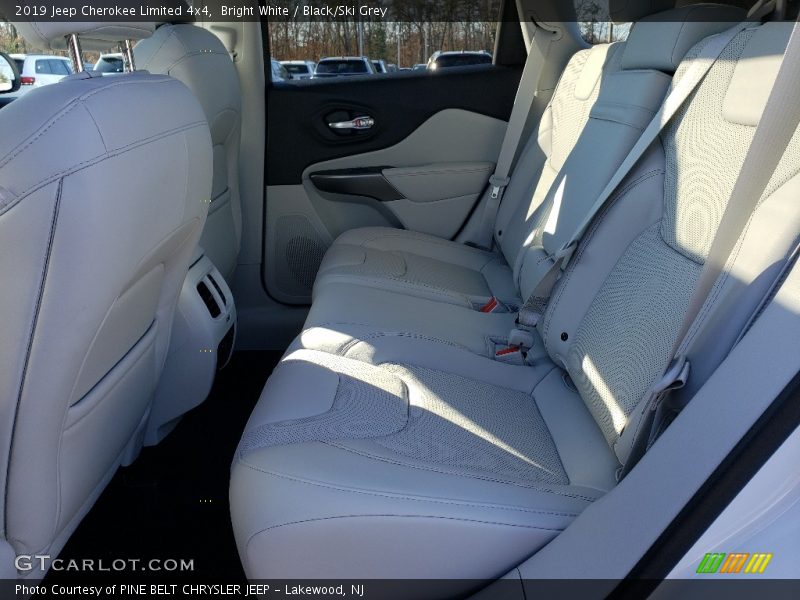 Bright White / Black/Ski Grey 2019 Jeep Cherokee Limited 4x4